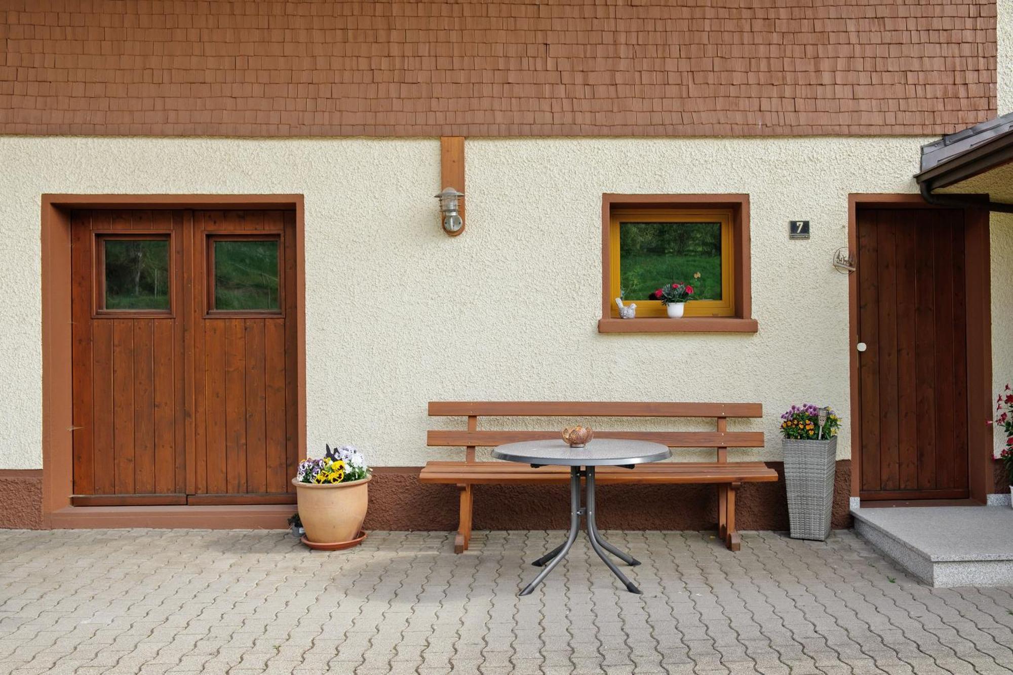 Ferienwohnung Haus Brunner Grafenhausen Exteriör bild